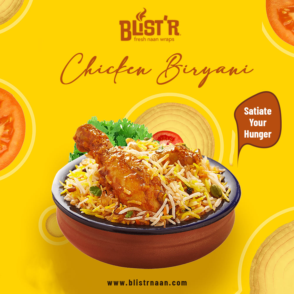 Taste Indian Dish Chicken Biryani At Blist'r